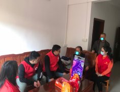 市德晟集團公司開展國際志愿者日結(jié)對幫扶慰問